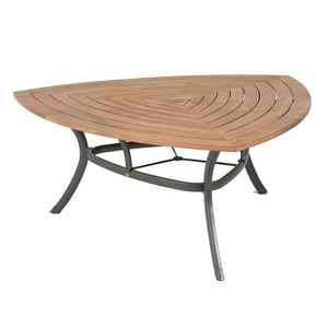 Hartman Classic Triangel-Tisch 170x170x170cm Aluminium/Teak