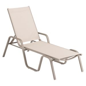Kettler Basic Plus Gartenliege Aluminium/Outdoorgewebe