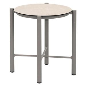 Apple Bee Bora Bora Beistelltisch Ø40x46cm Aluminium/Sinterstein