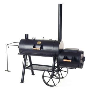 Joes BBQ 16" Reverse Flow Smoker 195x85x180cm Stahl