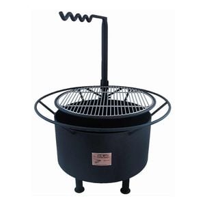 Joes BBQ Campfire Holzkohlegrill mit Grillrost 70x85cm