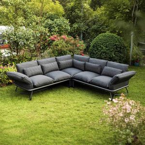 Kettler Gentle Ecklounge Aluminium/Sunbrella