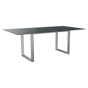 Stern Gartentisch 200x100cm Aluminium/Silverstar 2.0