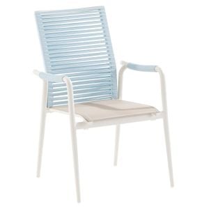 Niehoff Silla Stapelsessel Aluminium/Textilene/Rope