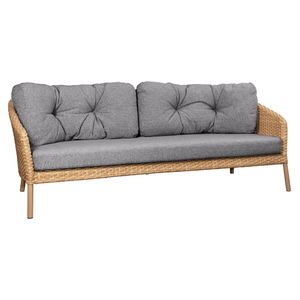 Cane-Line Ocean Gartenloungesofa 202cm Aluminium/Geflecht/Polypropylen