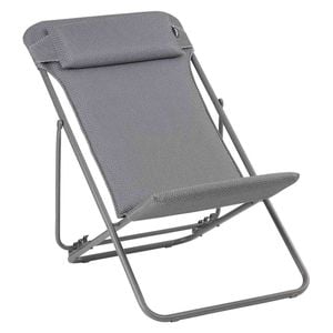 Lafuma Maxi Transat+ Liegestuhl Stahl/BeComfort