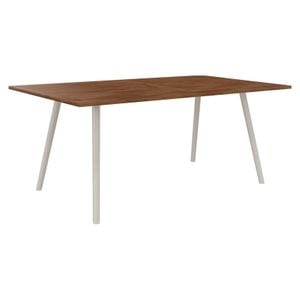 Stern Interno Gartentisch 180x100cm Aluminium/Teak