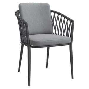 OUTLIV. Cairns Stapelsessel Aluminium/Rope