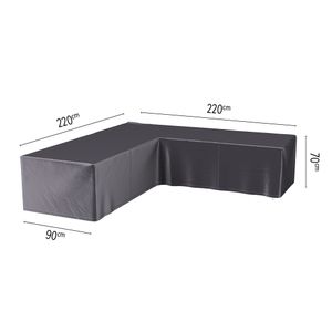 AeroCover Loungemöbel Schutzhülle 220x220x70cm