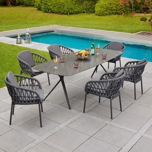 LC Garden Bari Gartenmöbel-Set L 6 (Plätze) Tisch 240x100cm