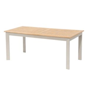 LC Garden Unicamo Ausziehtisch 180/240x90cm Aluminium/Teak