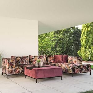 Stern Taavi Flower Ecklounge Aluminium/Polster