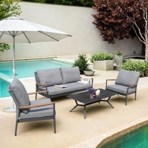 OUTLIV. Aruba Loungeset Aluminium/Rope
