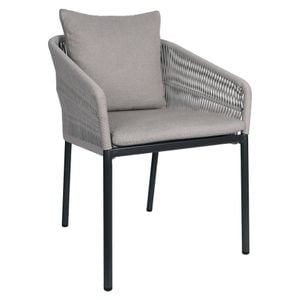 Stern Jella Stapelsessel Aluminium/Rope/Outdoorstoff