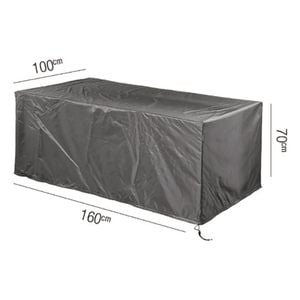 AeroCover Gartentisch Schutzhülle 160x100x70cm Polyester