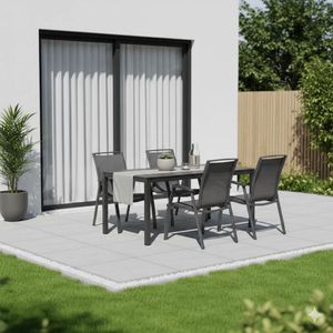 Kettler Forma II Gartenmöbel-Set M (4 Plätze) mit OUTLIV. Tisch 160x90cm