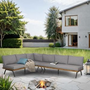 OUTLIV. Alkas Ecklounge Teak/Sunproof