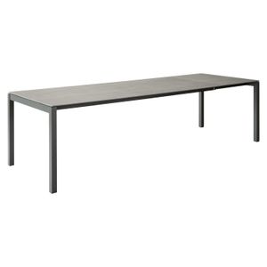 Solpuri Classic Ausziehtisch 160/220x100cm Aluminium/Dekton