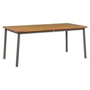 Apple Bee Bijou Gartentisch 180x90cm Aluminium/Teak