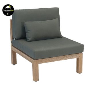 Apple Bee Del Mar Mittelmodul Teak/Aluminium/Polster