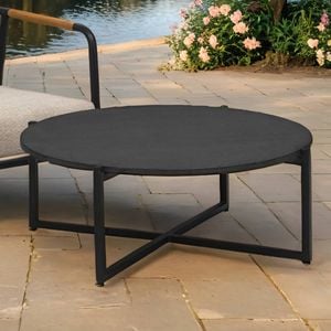 Apple Bee Soul Loungetisch Ø74x30cm Aluminium/LWC