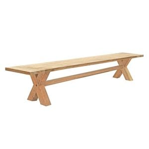 OUTLIV. Dublin Gartenbank Teak Recycelt