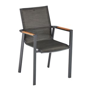 Kettler Sense Stapelsessel Aluminium/Outdoorgewebe