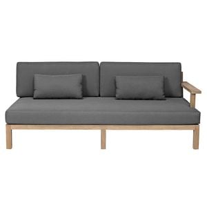 Apple Bee XXL-Factor Eck-/Endmodul Teak/Bee Wett