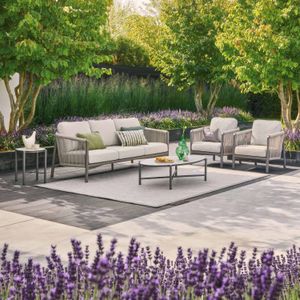 Apple Bee Bora Bora Loungeset inkl. Loungetisch Aluminium/Rope/Bee Wett