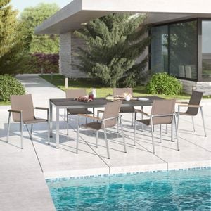 OUTLIV. Rimini Gartenmöbelset 7-tlg. Tisch 220x100cm