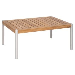 Stern Taro Beistelltisch Garten Aluminium/Teak