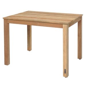 Zebra Derex Gartentisch 80x100cm Teak recycelt