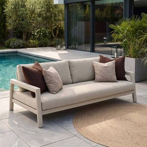 Zebra Cozy Gartenloungesofa Sitztiefe verstellbar Aluminium/Rope/Sunproof