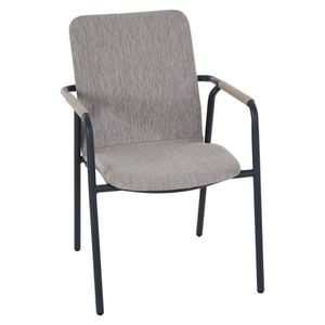 Siena Garden Repton Stapelsessel Aluminium/Texfabric