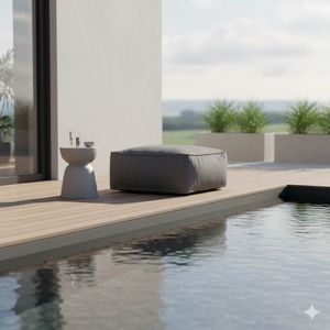Blomus Grow Loungehocker Kunstfaser