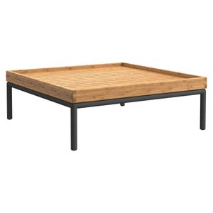 HOUE Level-Level 2 Loungetisch 81x81cm Aluminium/Bambus