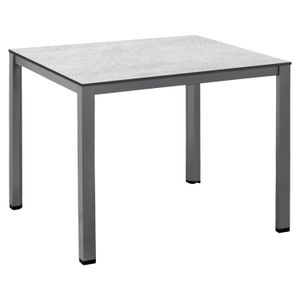 Kettler Cubic Gartentisch 95x95cm Aluminium/HPL