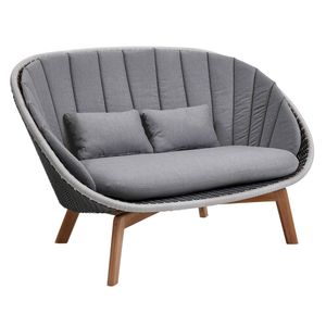 Cane-Line Peacock Gartenloungesofa Teak/Geflecht
