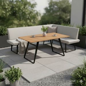 Niehoff Elba Gartenmöbel-Set M (4 Plätze) Tisch 160x95cm
