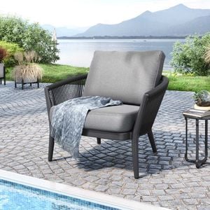 OUTLIV. Monet Loungesessel Aluminium/Rope
