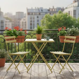 emu Arc en Ciel Gartenmöbel-Set S (2 Plätze) Tisch 70x50cm