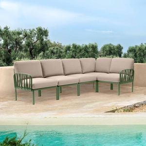 Nardi Komodo Ecklounge Kunststoff/Sunbrella