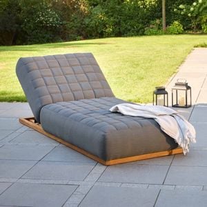 LC Garden Sunbay Gartenliege Teak/Acryl
