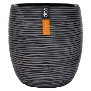 capi Nature Rib Pflanztopf Ø13,5x15cm