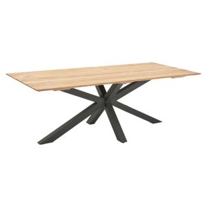 LifestyleGarden Viborg Gartentisch 216x98,5cm Aluminium/Teak