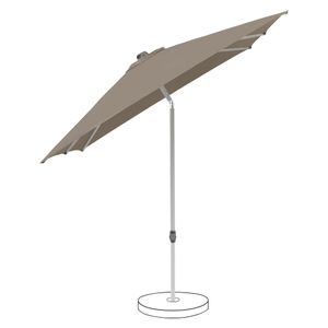 Suncomfort Pop Up Mittelstockschirm 250x200cm
