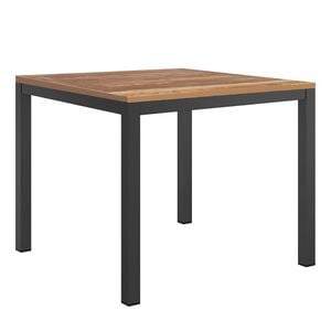 OUTLIV. Gartentisch 90x90cm Aluminium/Teak