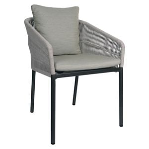 Stern Jella Stapelsessel Aluminium/Rope/Outdoorstoff