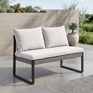 Stern Tammo Diningsofa Aluminium/Rope/Outdoorstoff