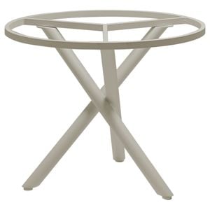 Zebra Mikado Gartentisch-Gestell Ø90cm Aluminium